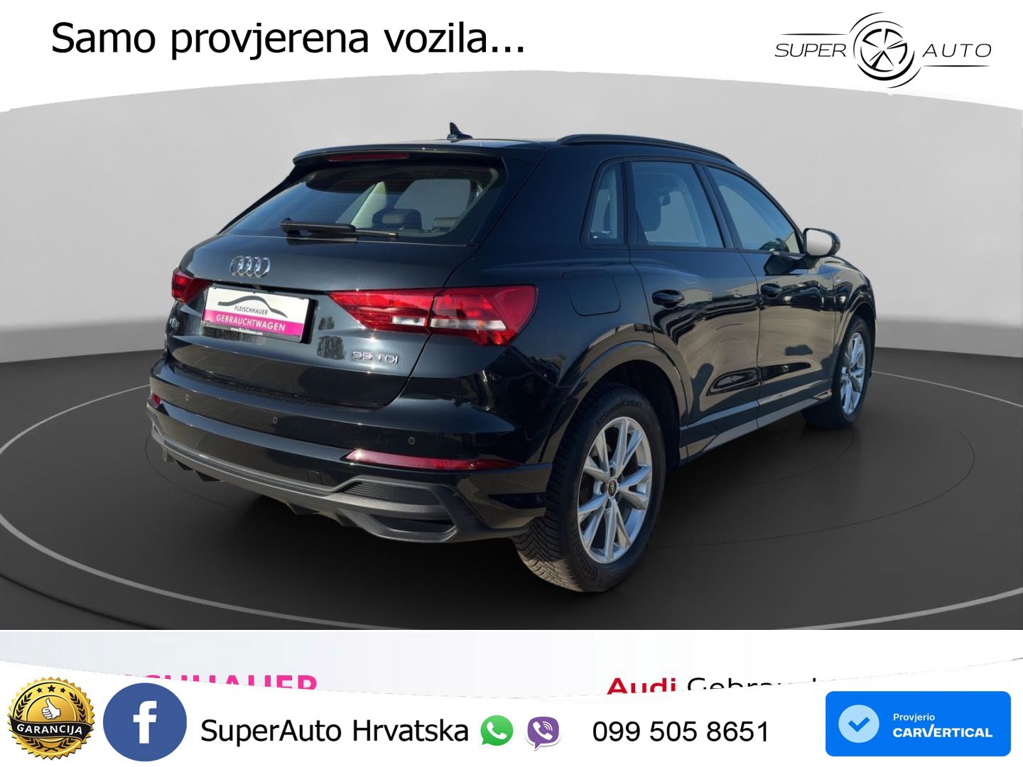 Audi Q3 35 TDI (150 KS) S tronic S line LED+GR SJED+ACC