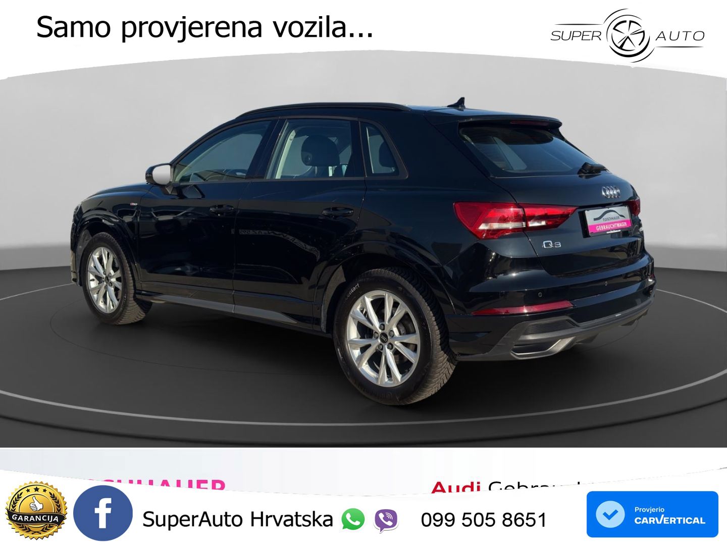 Audi Q3 35 TDI (150 KS) S tronic S line LED+GR SJED+ACC