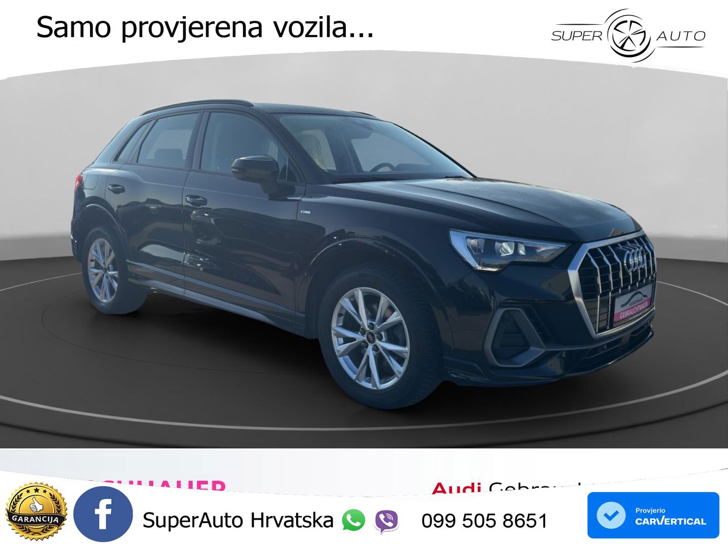 Audi Q3 35 TDI (150 KS) S tronic S line LED+GR SJED+ACC