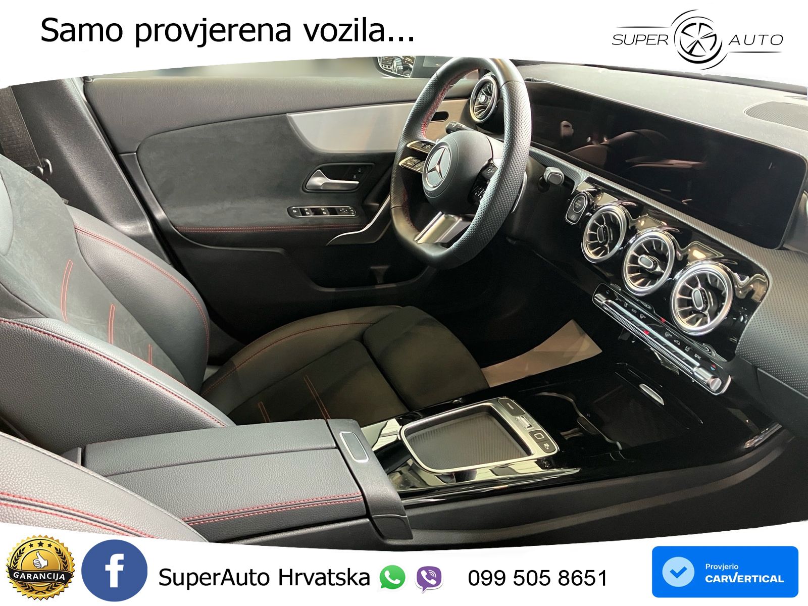 Mercedes-Benz A 200d 8G-DCT AMG LED+GR SJED+ACC