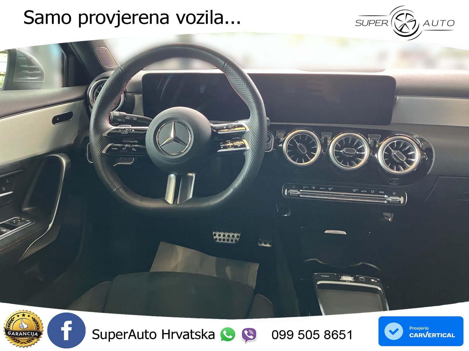 Mercedes-Benz A 200d 8G-DCT AMG LED+GR SJED+ACC