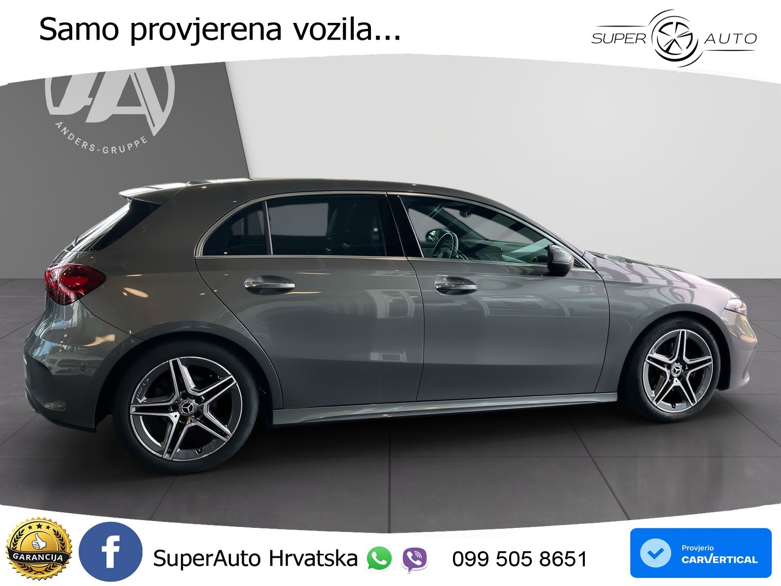 Mercedes-Benz A 200d 8G-DCT AMG LED+GR SJED+ACC