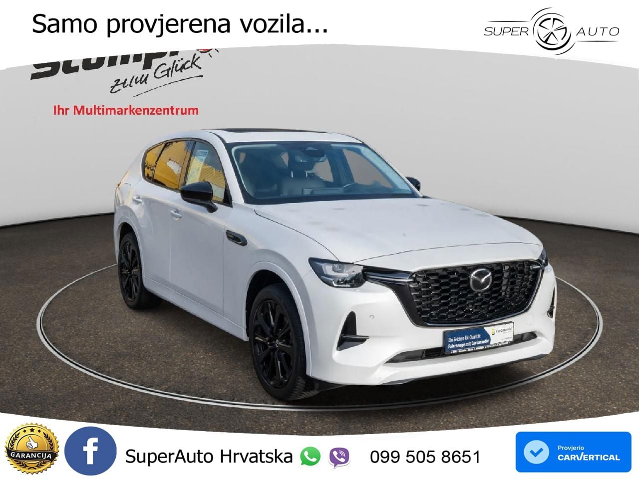 Mazda CX-60 2.5 e-Skyactiv (328 KS) AWD Automatic LED+GR SJED+ACC