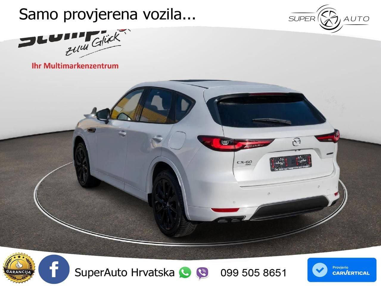 Mazda CX-60 2.5 e-Skyactiv (328 KS) AWD Automatic LED+GR SJED+ACC