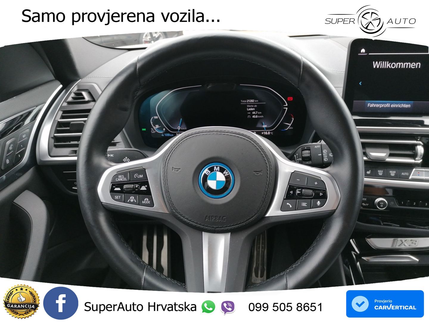BMW iX3 80 kWh (286 KS)