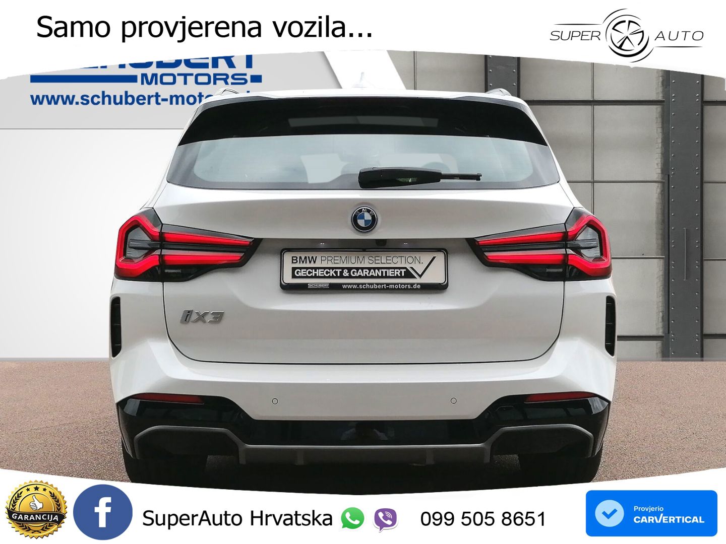 BMW iX3 80 kWh (286 KS)