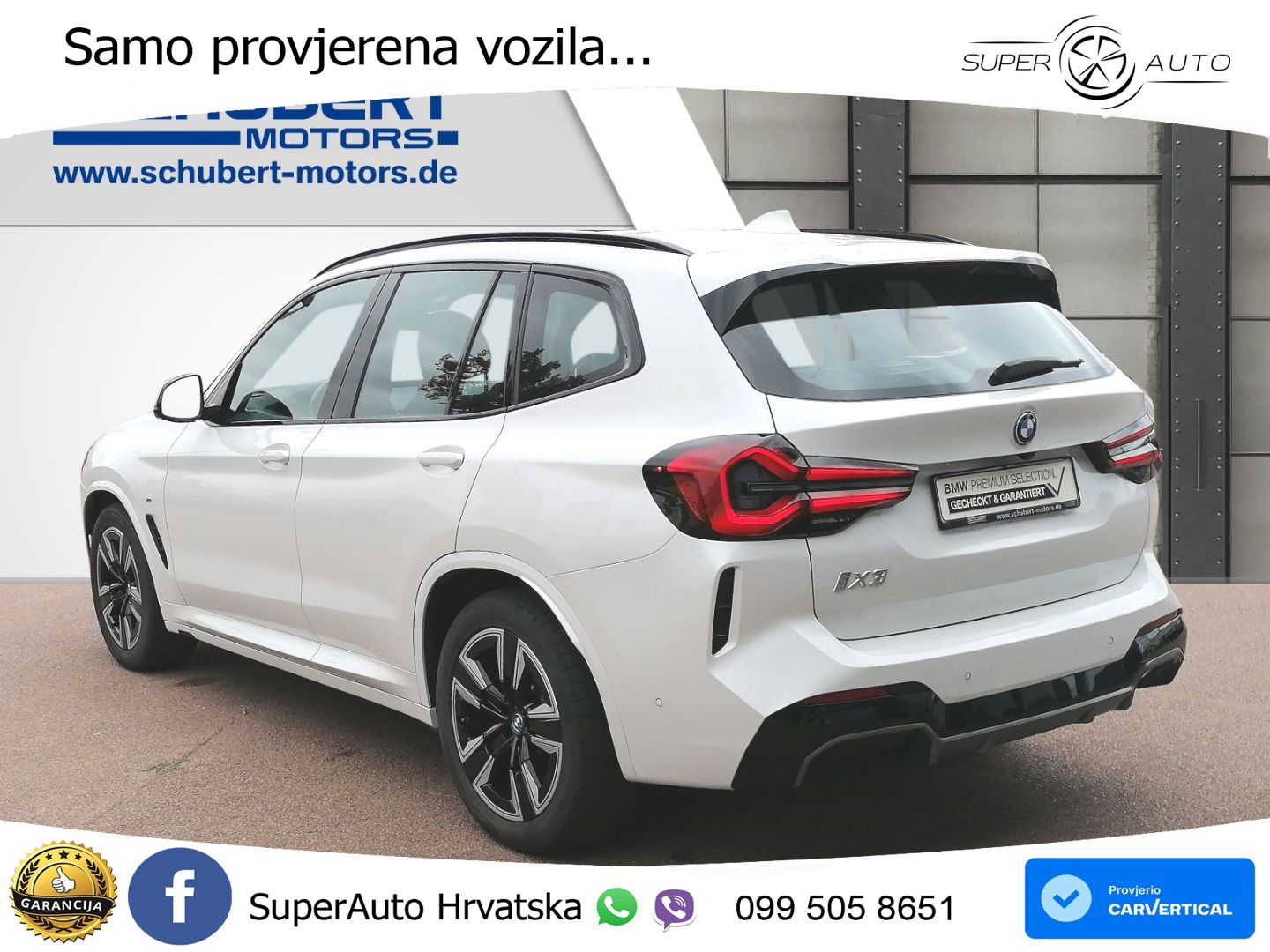 BMW iX3 80 kWh (286 KS)