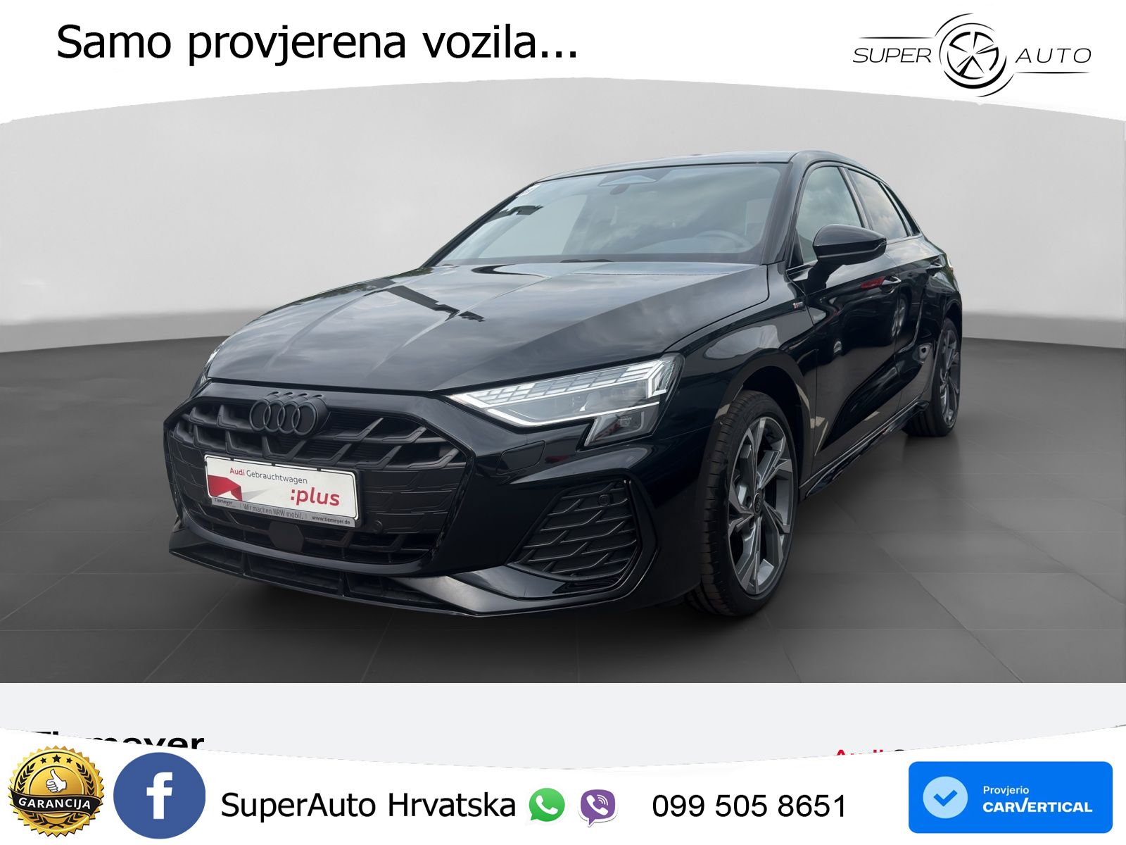 Audi A3 Sportback 40 TFSI (204 KS) quattro S tronic 2x S line