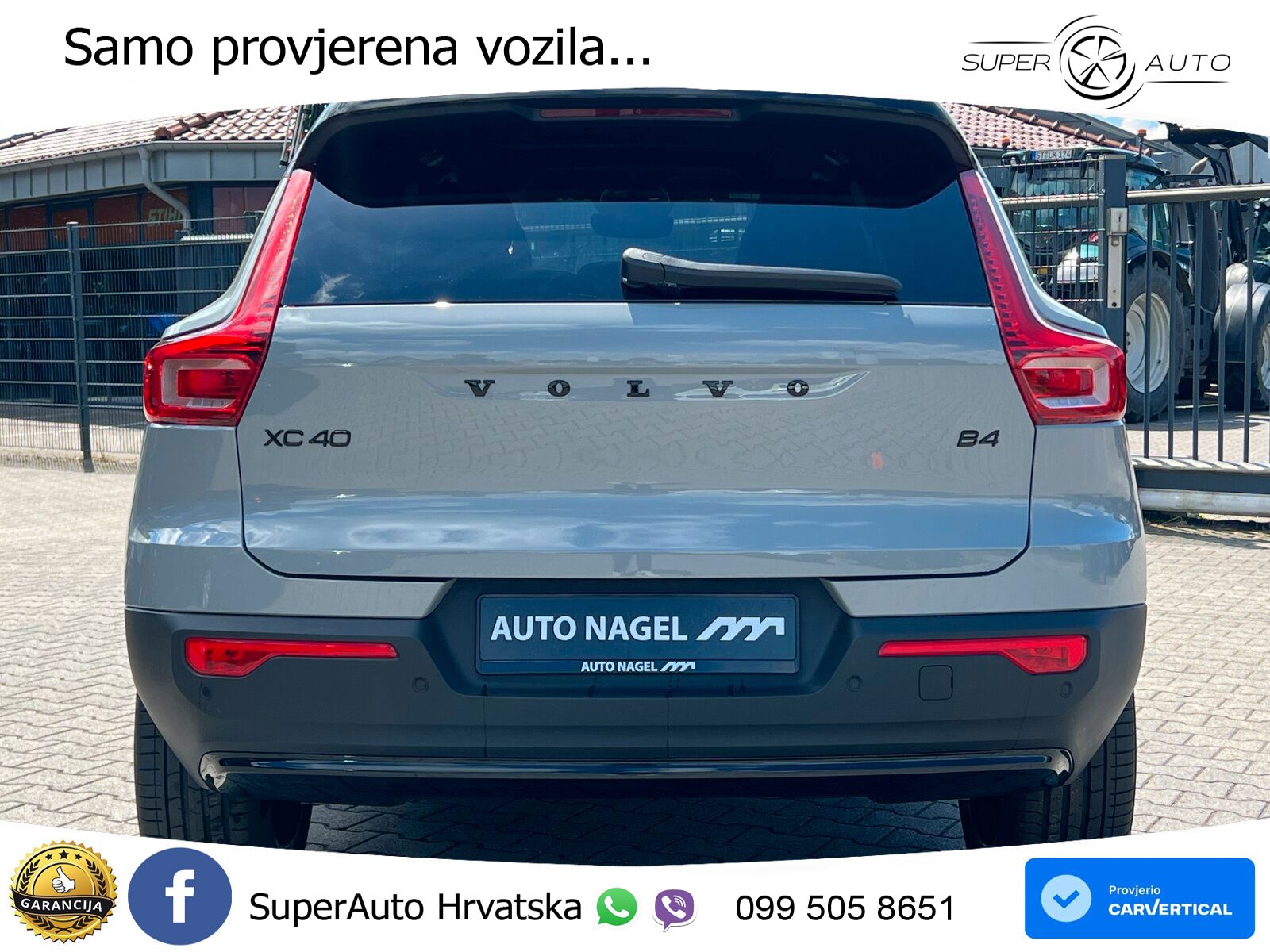 Volvo XC40 2.0 B4 197 KS Automatic LED+GR SJED+ACC