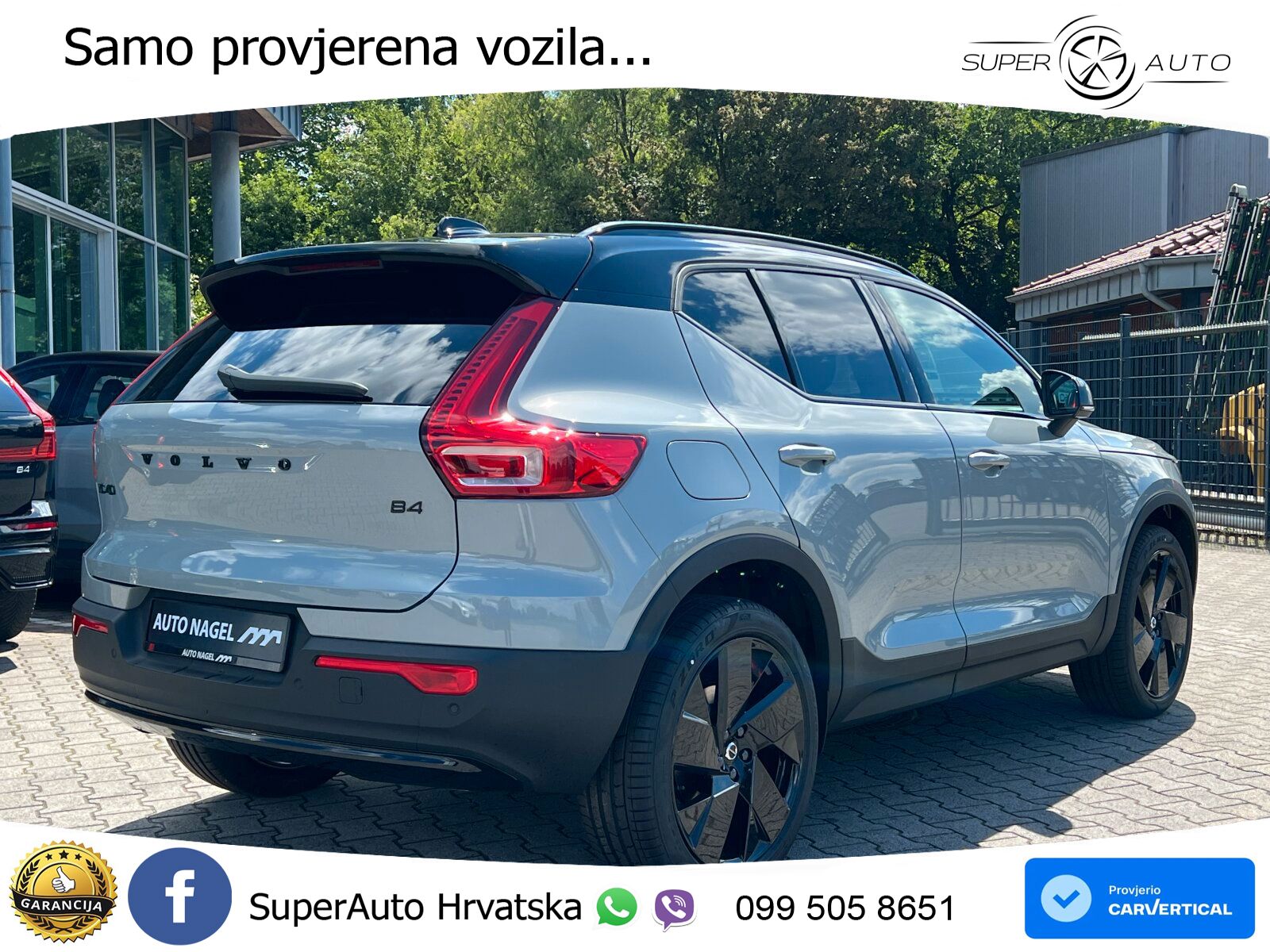 Volvo XC40 2.0 B4 197 KS Automatic LED+GR SJED+ACC