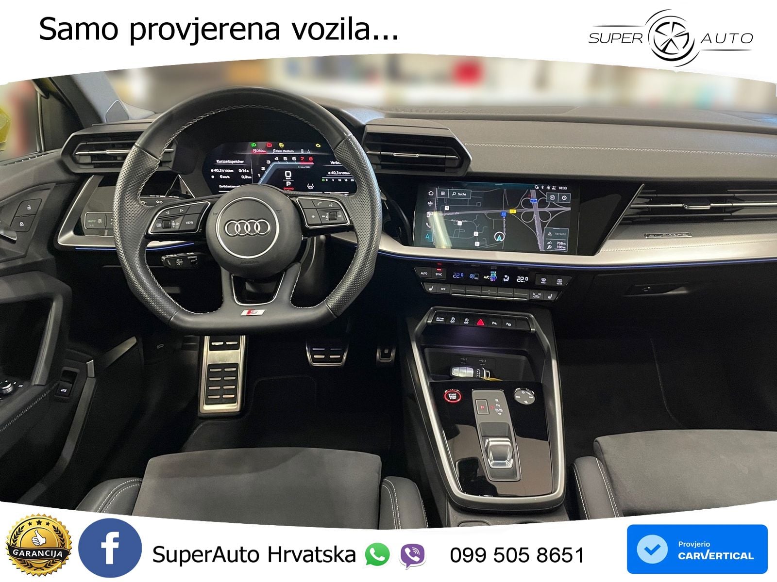 Audi S3 2.0 TFSI (310 KS) quattro S tronic LED+GR SJED+ACC