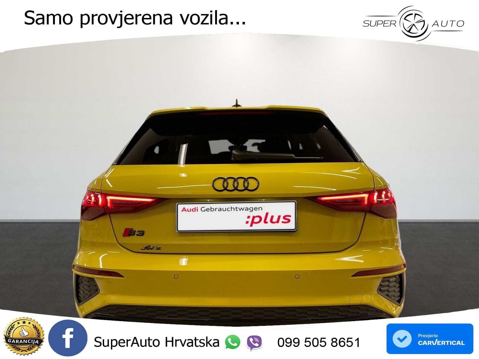 Audi S3 2.0 TFSI (310 KS) quattro S tronic LED+GR SJED+ACC