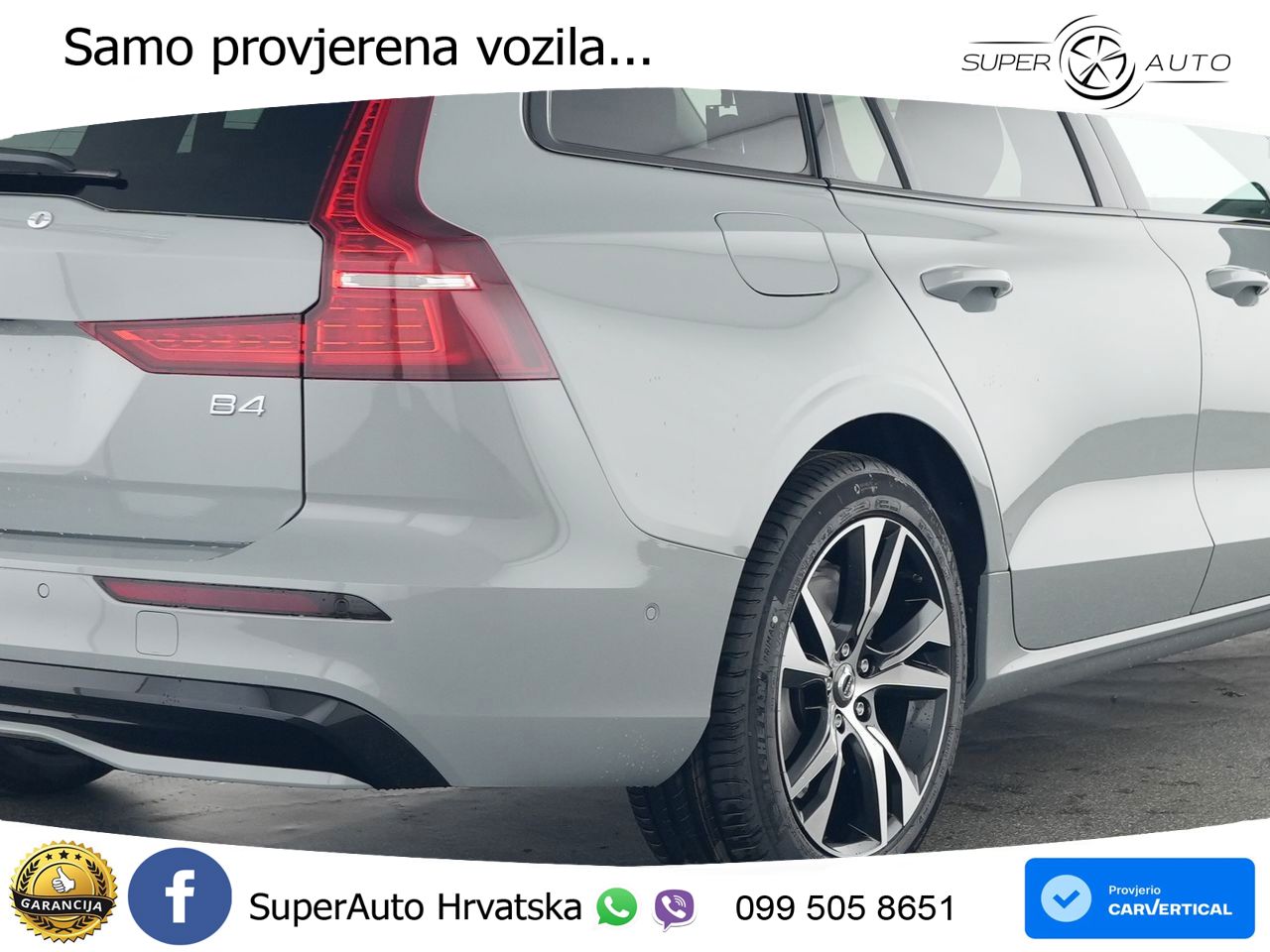 Volvo V60 2.0 B4 Benzin DCT LED+GR SJED+ACC