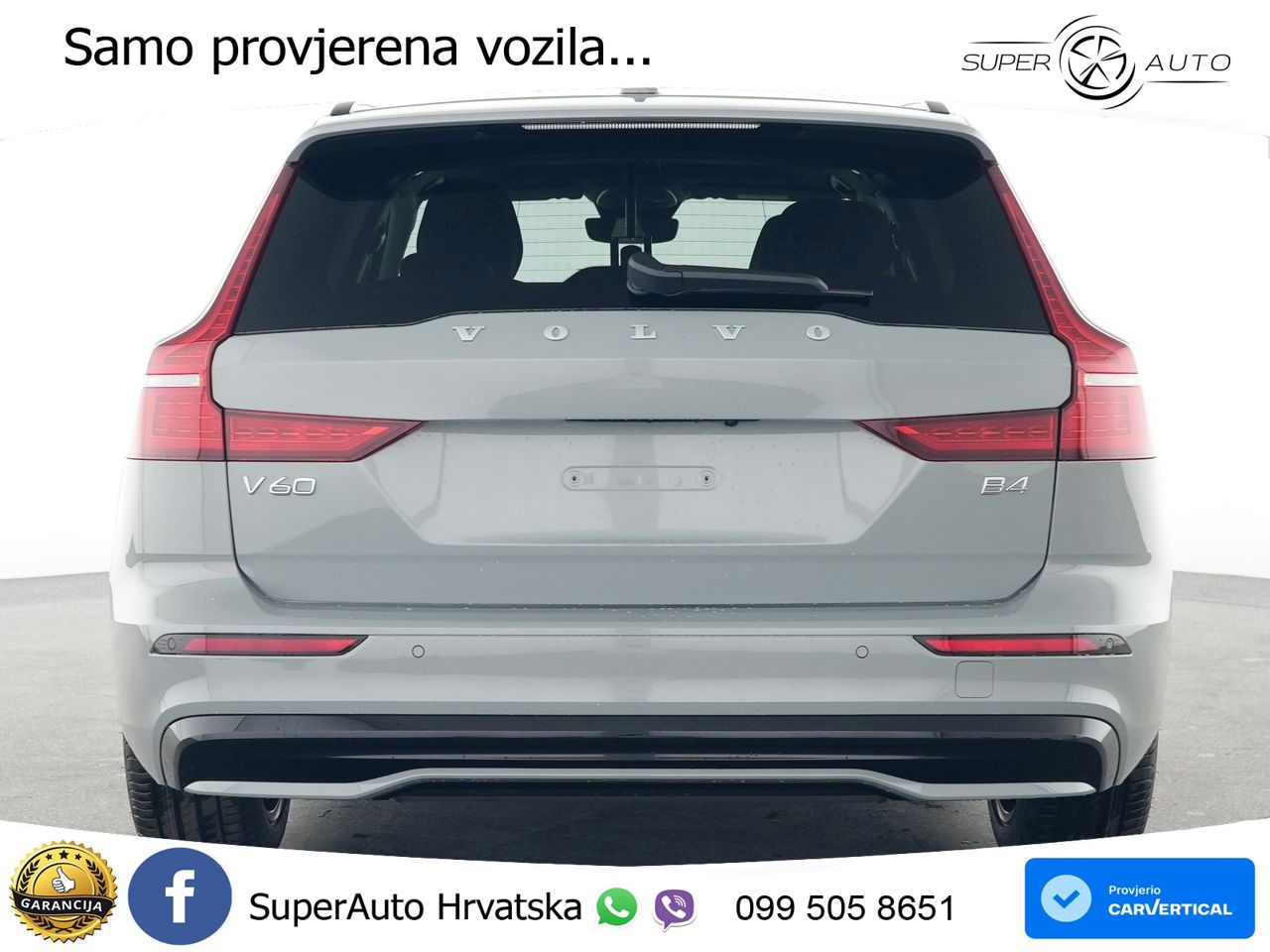 Volvo V60 2.0 B4 Benzin DCT LED+GR SJED+ACC