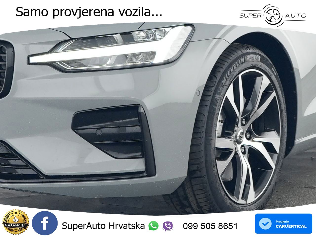 Volvo V60 2.0 B4 Benzin DCT LED+GR SJED+ACC