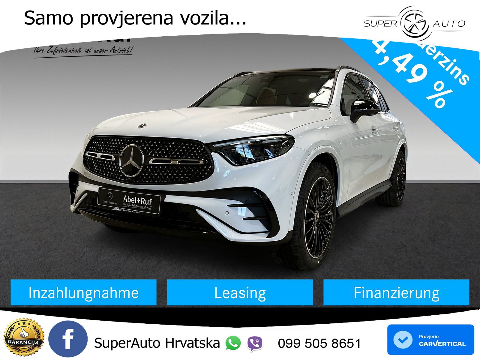 Mercedes GLC 450d (367 KS) 4MATIC 9G-TRONIC AMG ACC+GR SJED+360+PANO