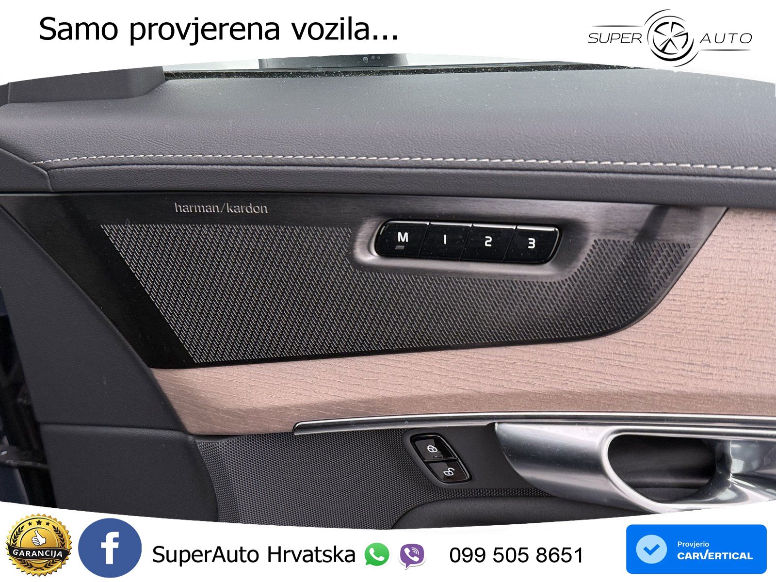 Volvo XC90 2.0 T8 AWD Automatic ZRAČNI+ACC+GR SJED+KAM+PANO