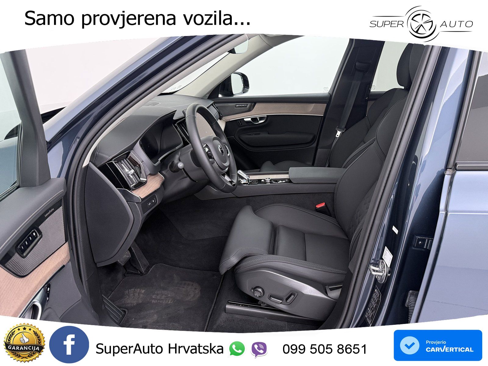 Volvo XC90 2.0 T8 AWD Automatic ZRAČNI+ACC+GR SJED+KAM+PANO