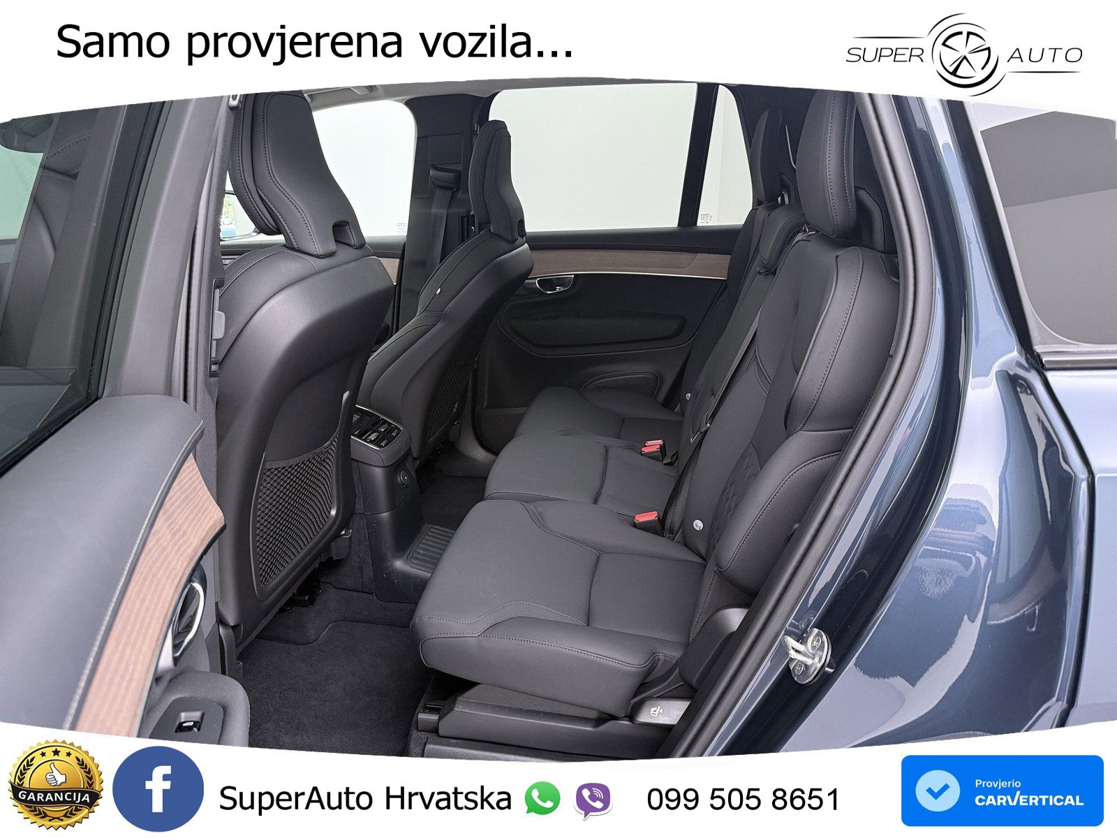 Volvo XC90 2.0 T8 AWD Automatic ZRAČNI+ACC+GR SJED+KAM+PANO