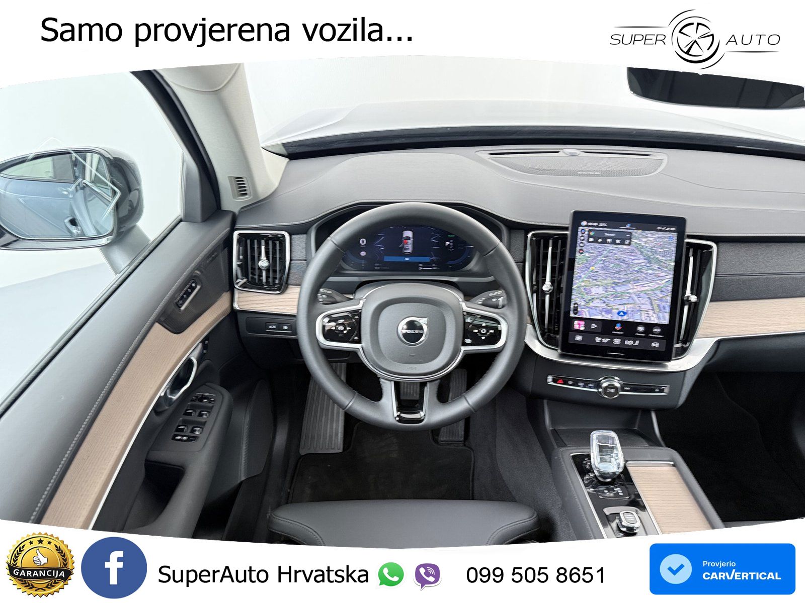Volvo XC90 2.0 T8 AWD Automatic ZRAČNI+ACC+GR SJED+KAM+PANO