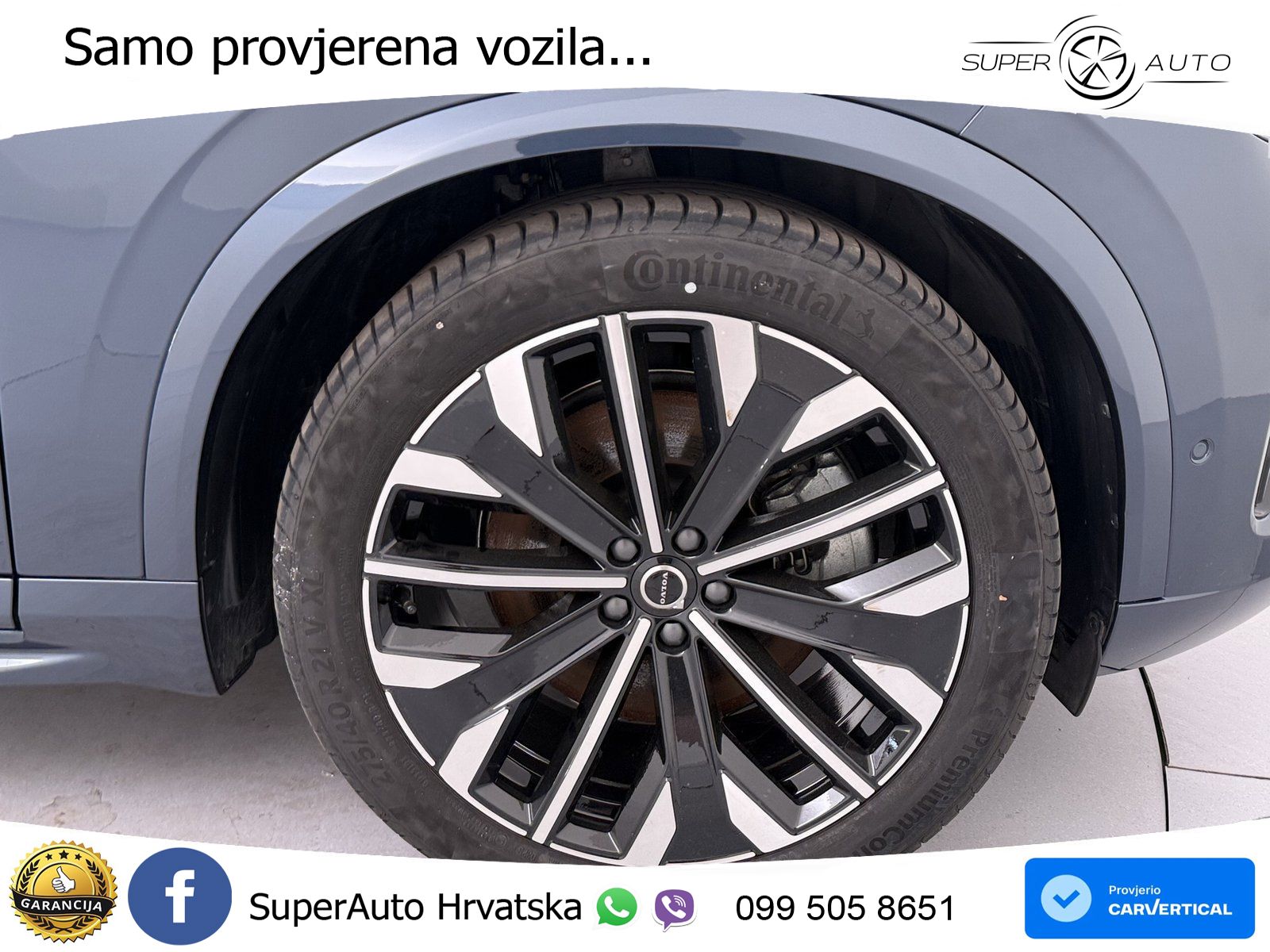 Volvo XC90 2.0 T8 AWD Automatic ZRAČNI+ACC+GR SJED+KAM+PANO