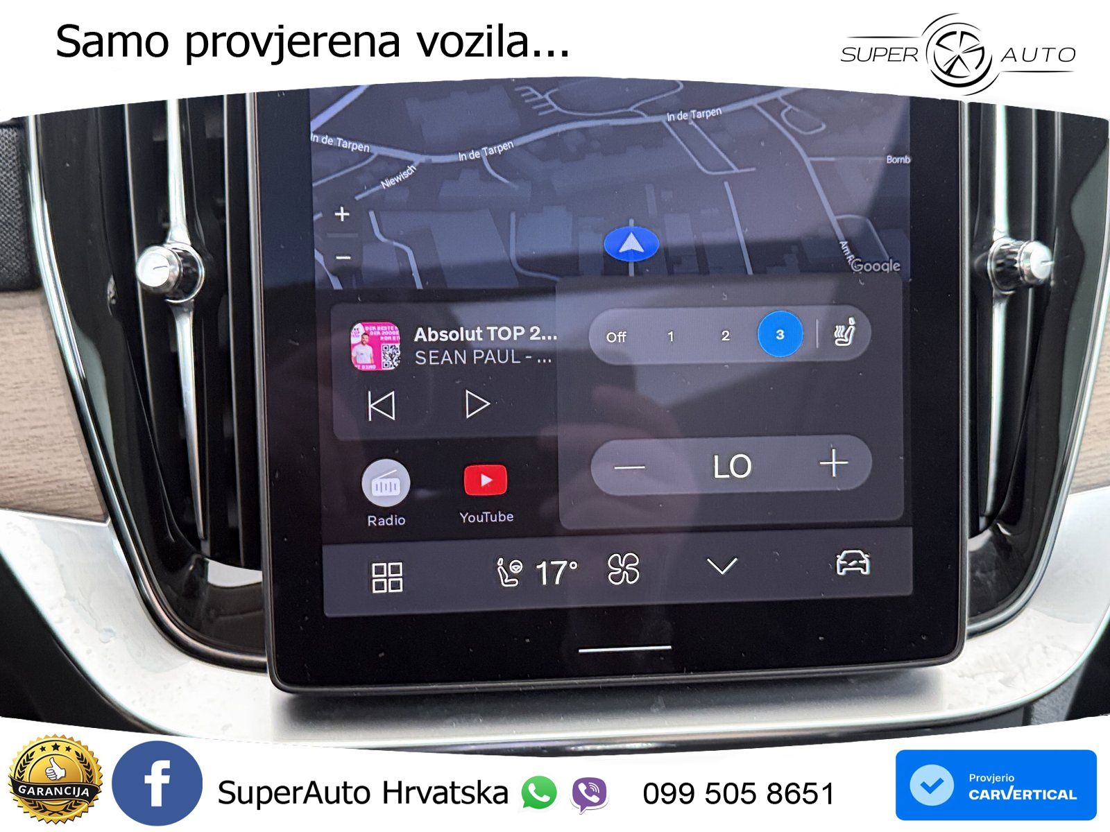 Volvo XC90 2.0 T8 AWD Automatic ZRAČNI+ACC+GR SJED+KAM+PANO