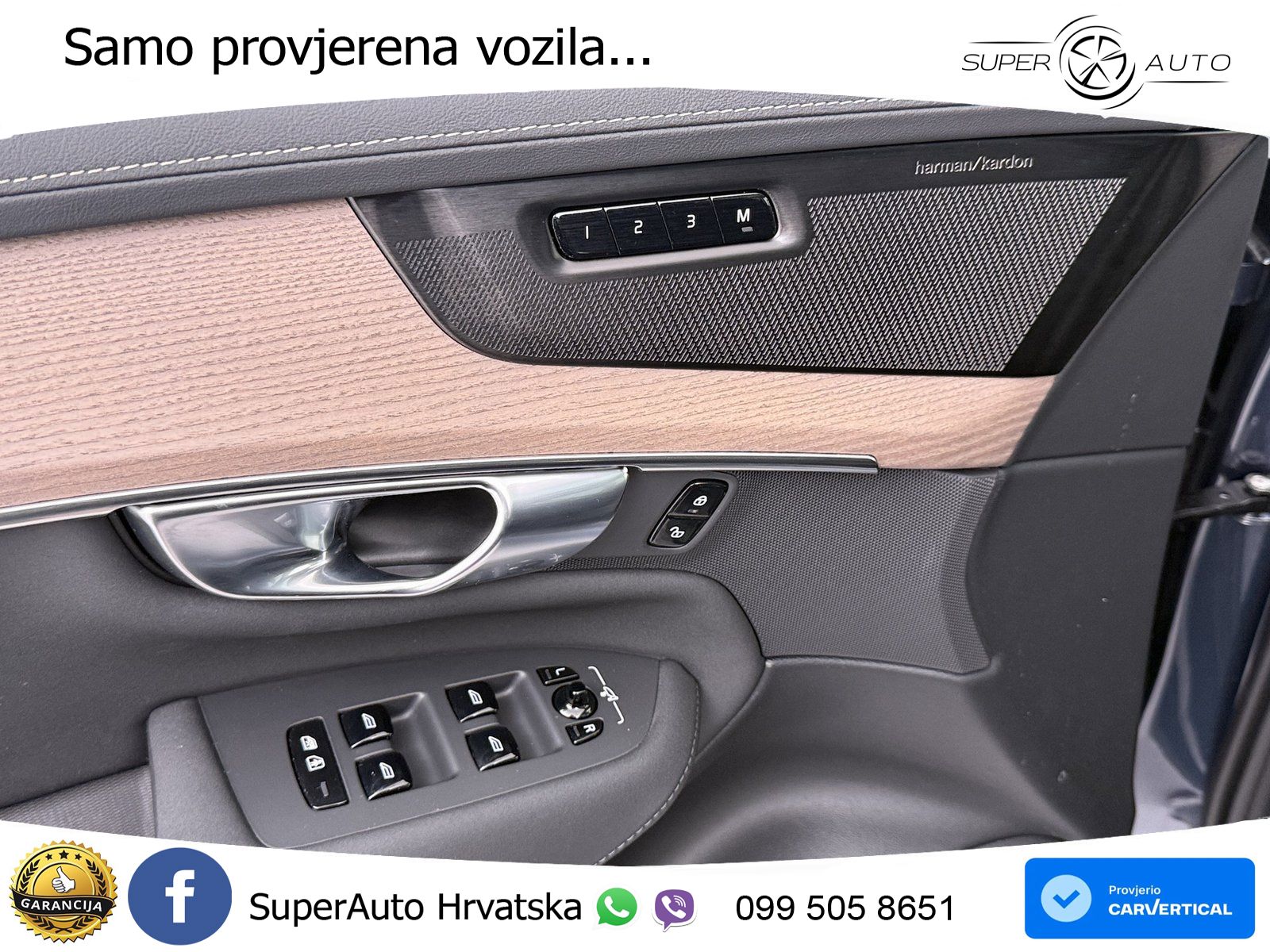 Volvo XC90 2.0 T8 AWD Automatic ZRAČNI+ACC+GR SJED+KAM+PANO
