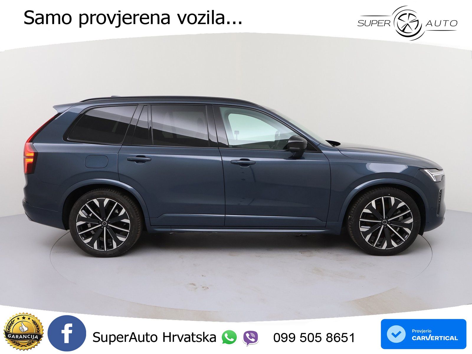 Volvo XC90 2.0 T8 AWD Automatic ZRAČNI+ACC+GR SJED+KAM+PANO