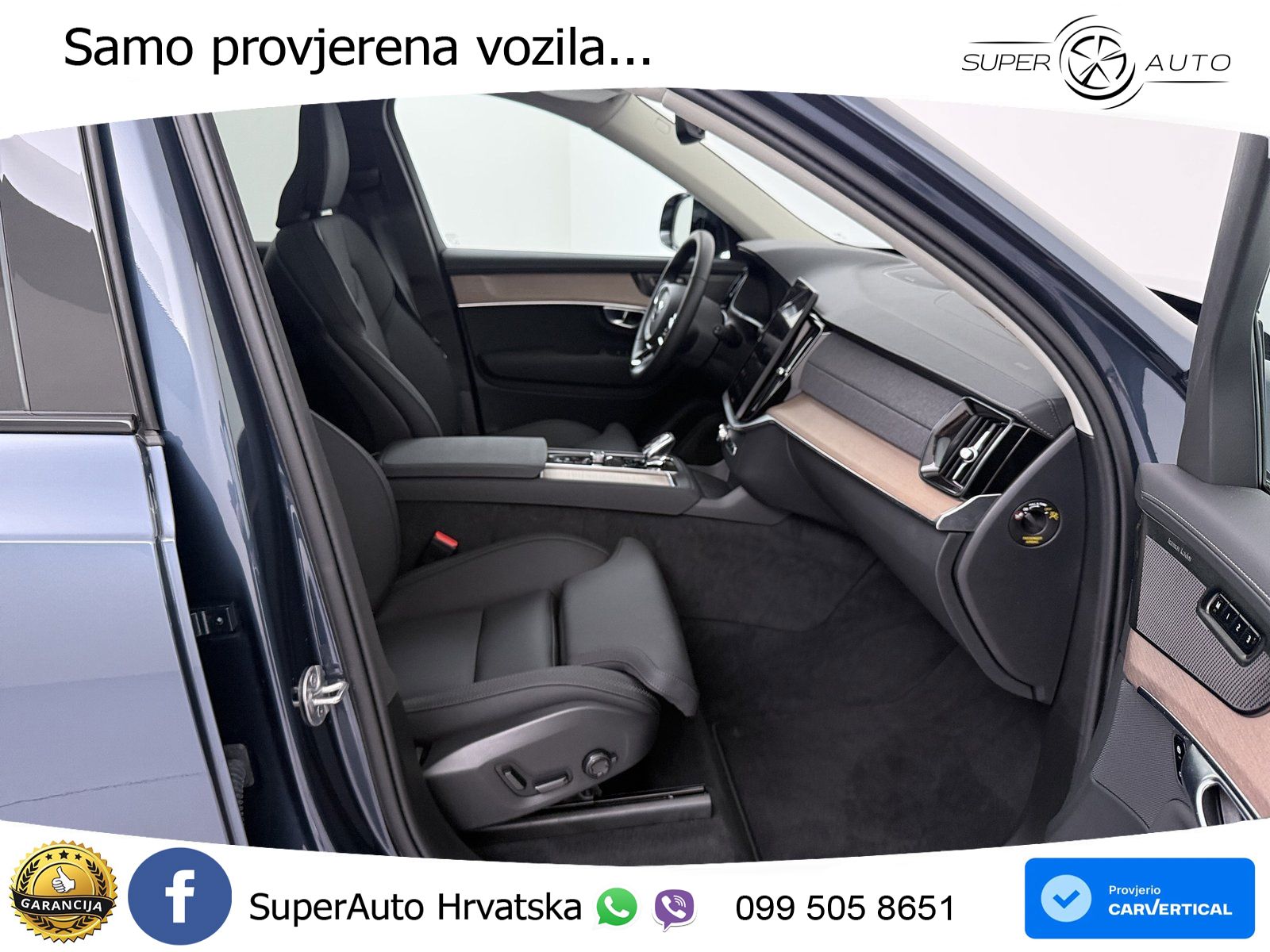 Volvo XC90 2.0 T8 AWD Automatic ZRAČNI+ACC+GR SJED+KAM+PANO