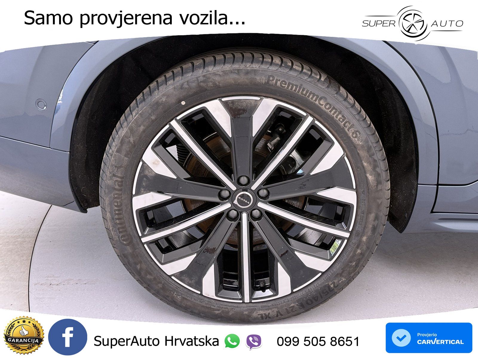 Volvo XC90 2.0 T8 AWD Automatic ZRAČNI+ACC+GR SJED+KAM+PANO