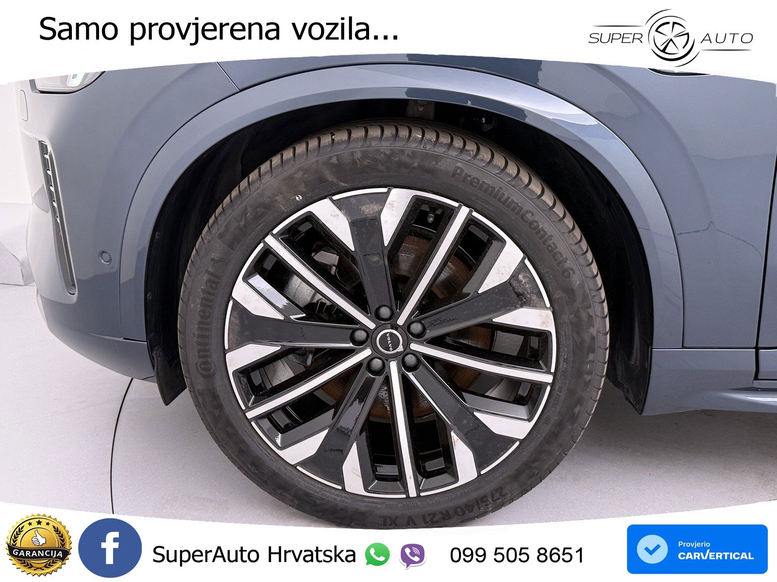 Volvo XC90 2.0 T8 AWD Automatic ZRAČNI+ACC+GR SJED+KAM+PANO