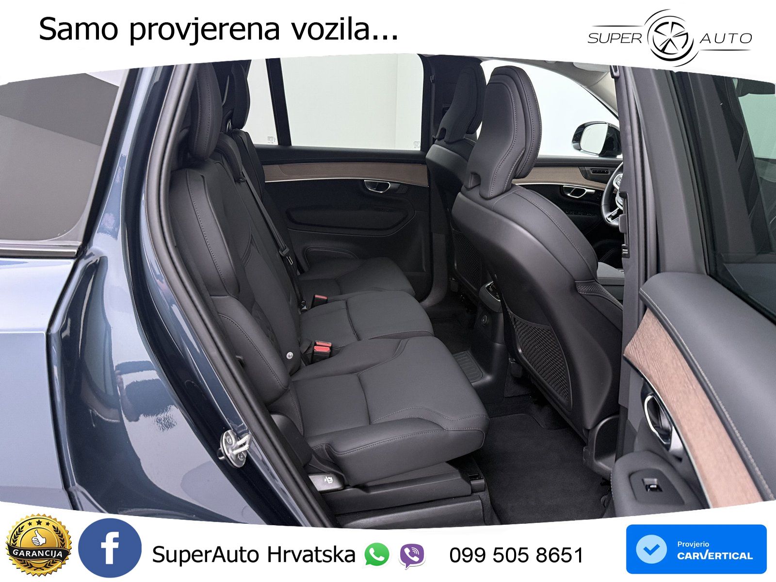 Volvo XC90 2.0 T8 AWD Automatic ZRAČNI+ACC+GR SJED+KAM+PANO