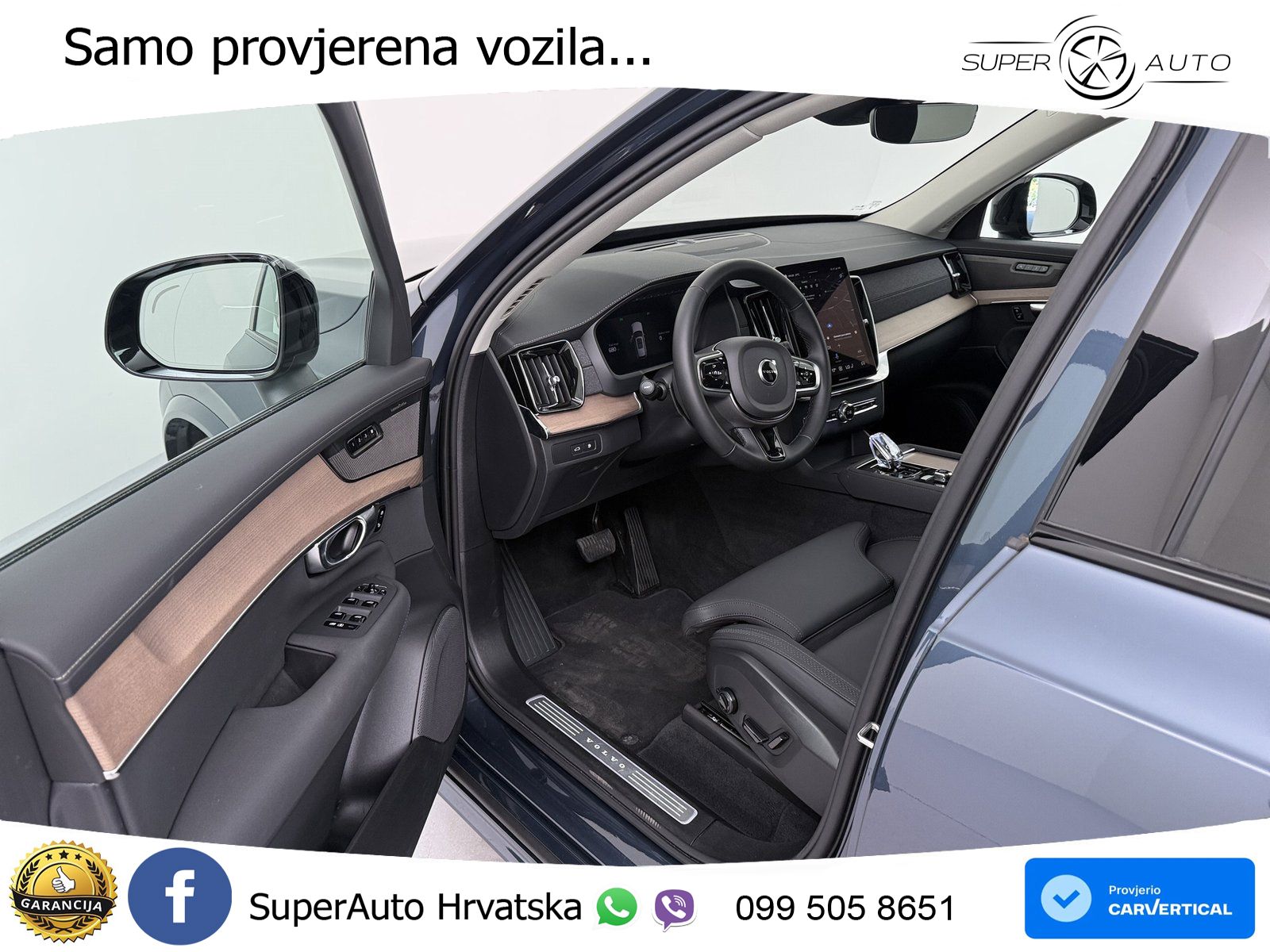 Volvo XC90 2.0 T8 AWD Automatic ZRAČNI+ACC+GR SJED+KAM+PANO