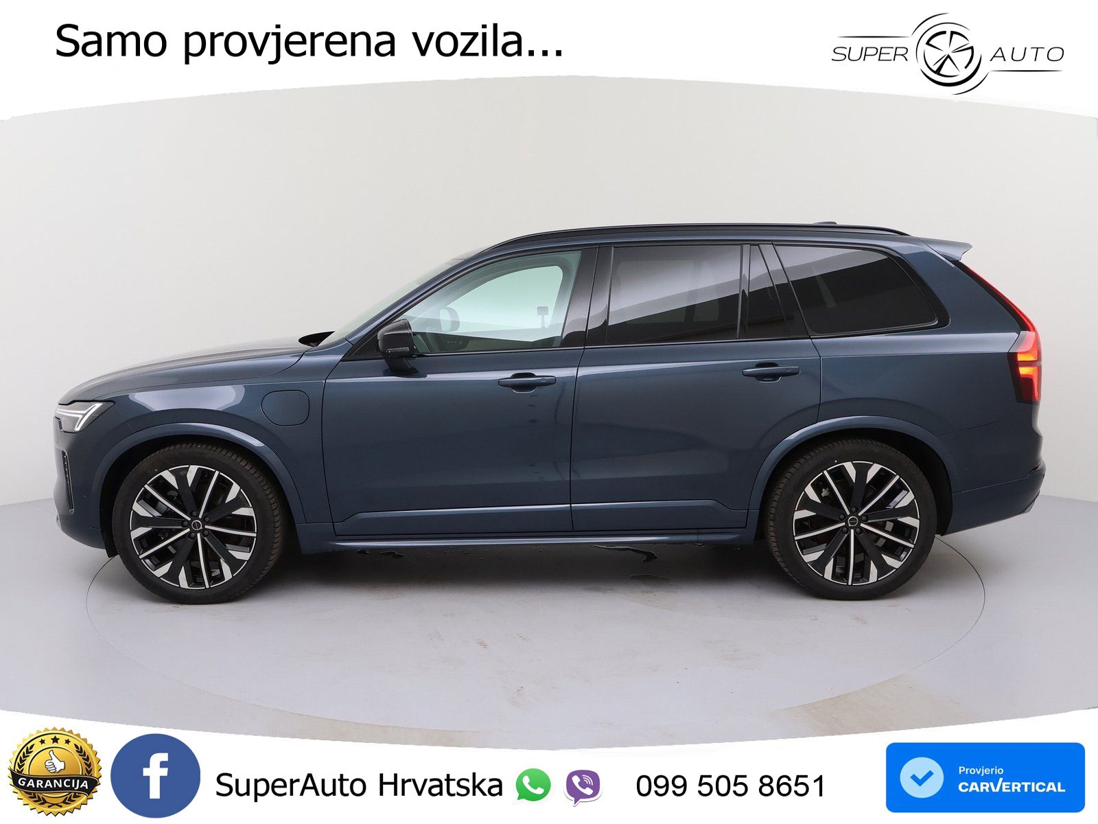Volvo XC90 2.0 T8 AWD Automatic ZRAČNI+ACC+GR SJED+KAM+PANO