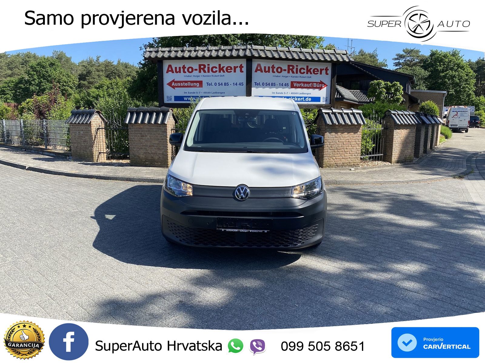 Volkswagen Caddy neuer Rollstuhlumbau, Tempomat, Rückfahrka 102 KS