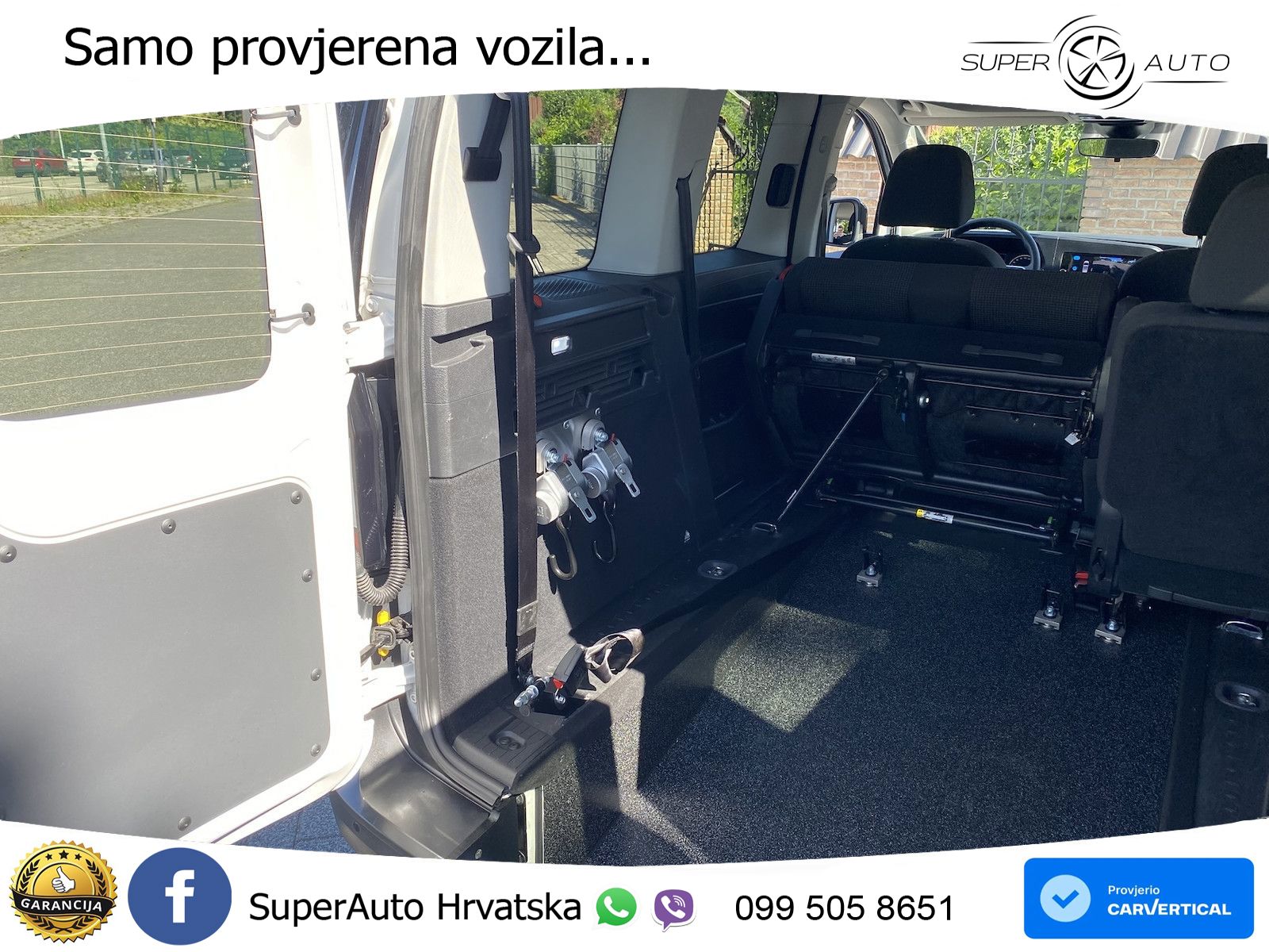 Volkswagen Caddy neuer Rollstuhlumbau, Tempomat, Rückfahrka 102 KS