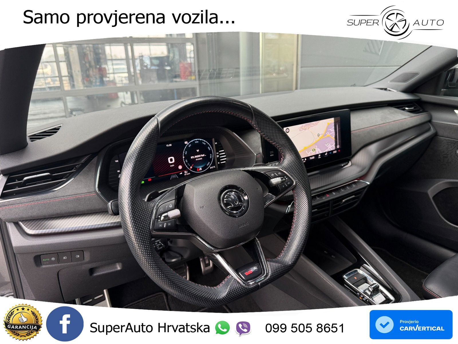 Škoda Octavia Combi RS 2.0 TSI (245 KS) DSG LED+GR SJED+ACC