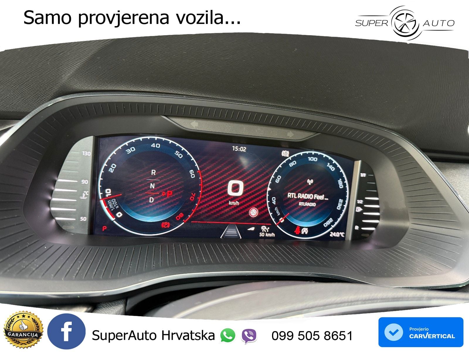 Škoda Octavia Combi RS 2.0 TSI (245 KS) DSG LED+GR SJED+ACC
