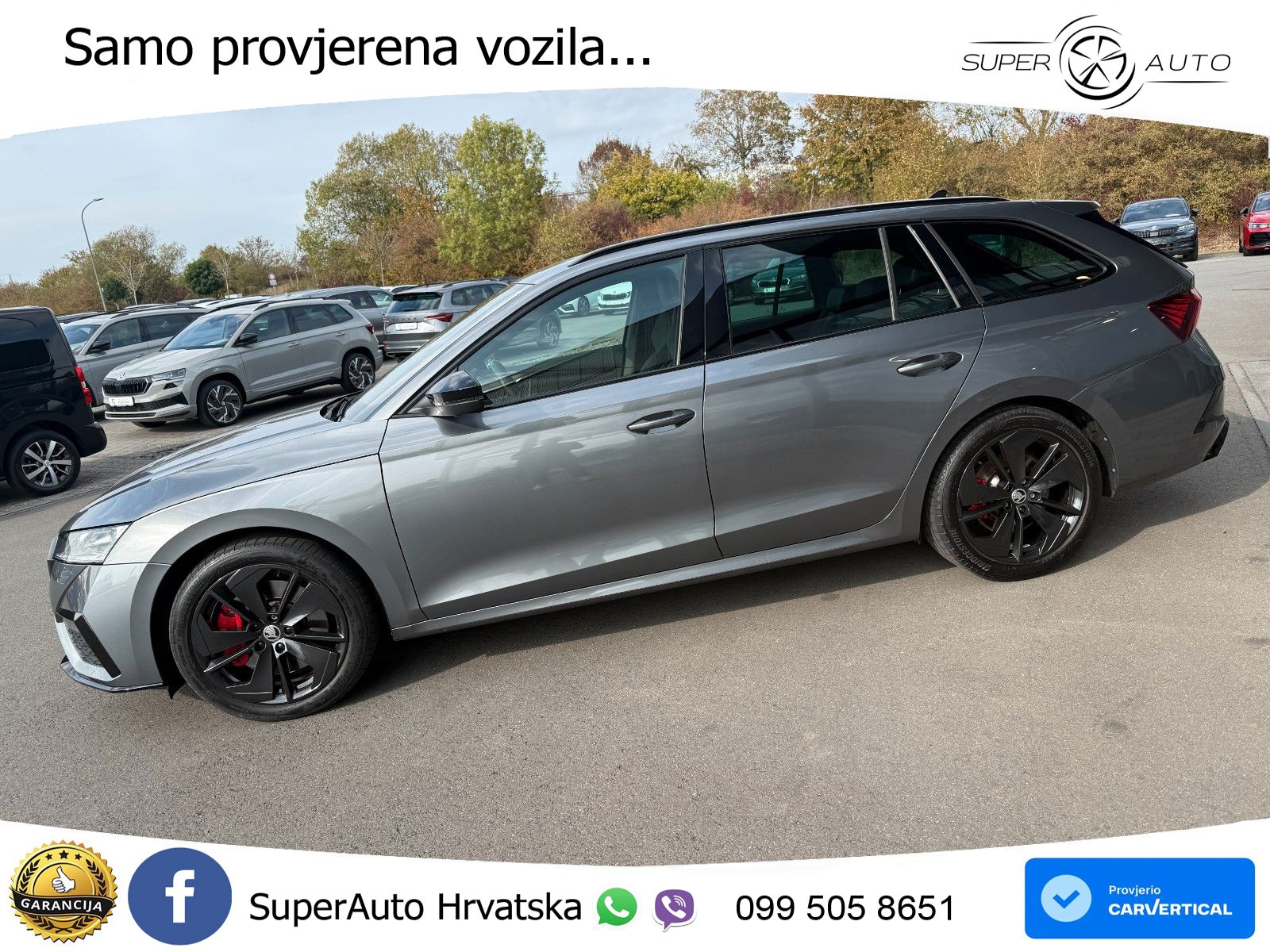 Škoda Octavia Combi RS 2.0 TSI (245 KS) DSG LED+GR SJED+ACC