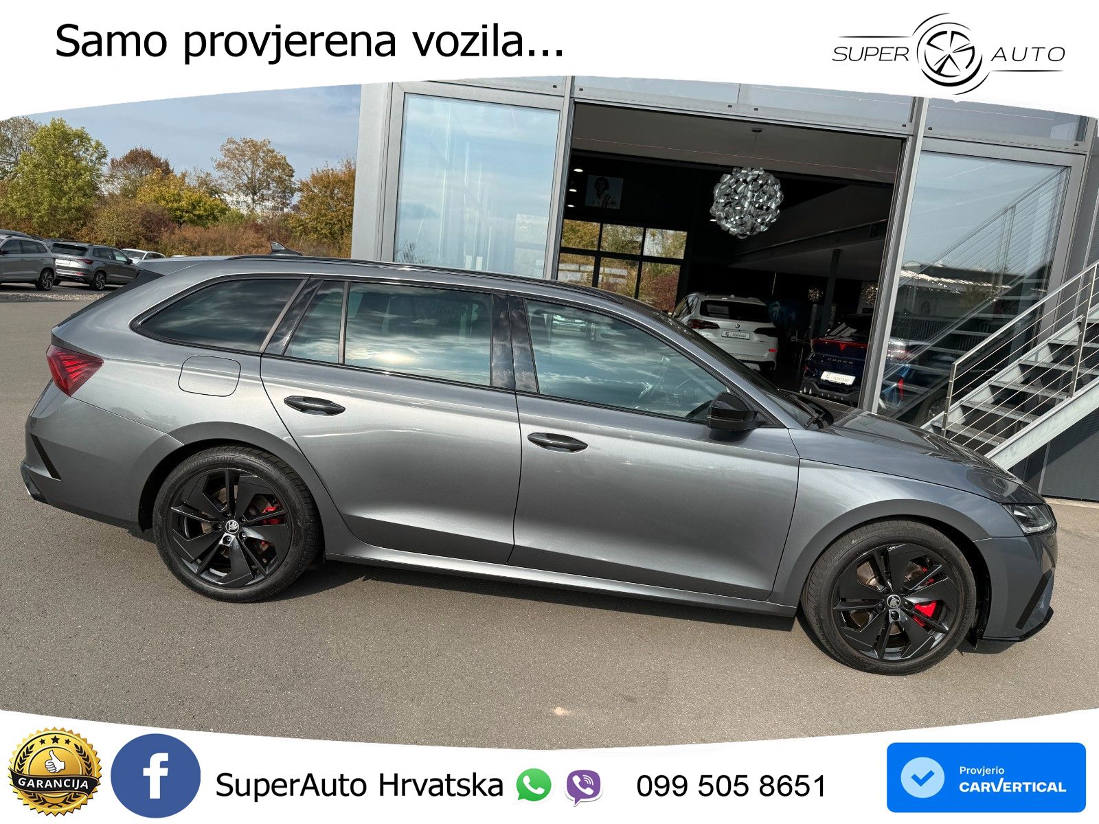 Škoda Octavia Combi RS 2.0 TSI (245 KS) DSG LED+GR SJED+ACC