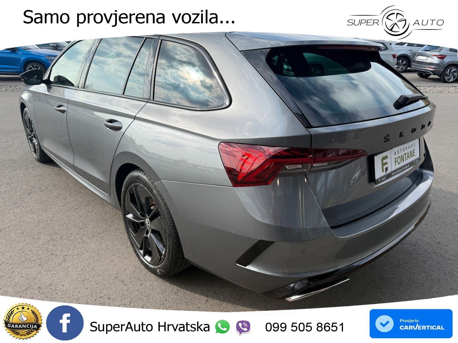 Škoda Octavia Combi RS 2.0 TSI (245 KS) DSG LED+GR SJED+ACC