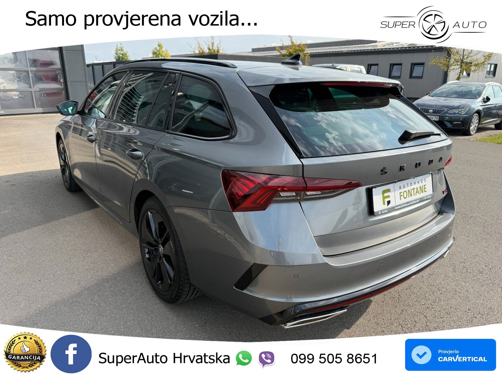 Škoda Octavia Combi RS 2.0 TSI (245 KS) DSG LED+GR SJED+ACC