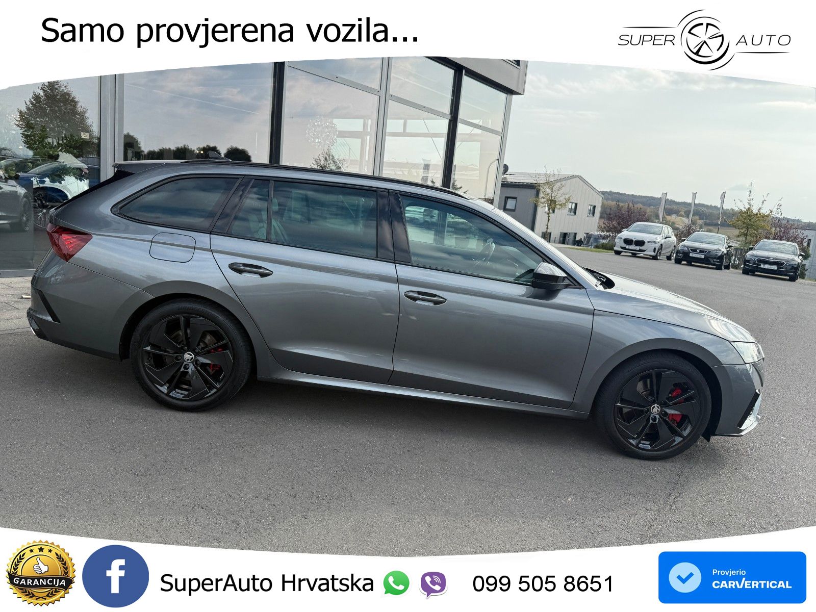 Škoda Octavia Combi RS 2.0 TSI (245 KS) DSG LED+GR SJED+ACC