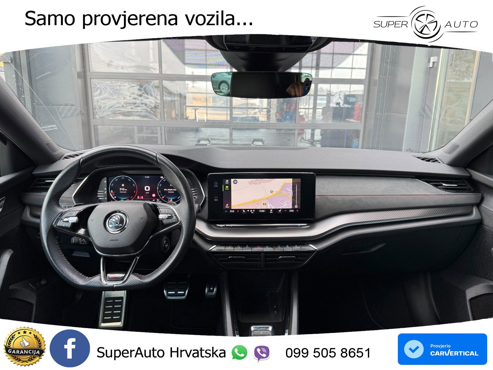 Škoda Octavia Combi RS 2.0 TSI (245 KS) DSG LED+GR SJED+ACC