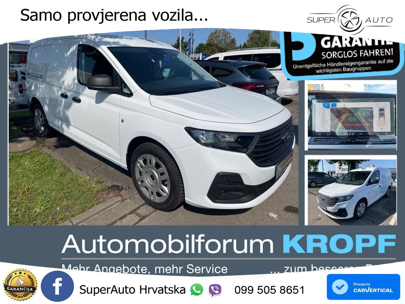 Ford Transit Connect Kasten Trend PHEV Aut. L2 NAV*SH 150 KS