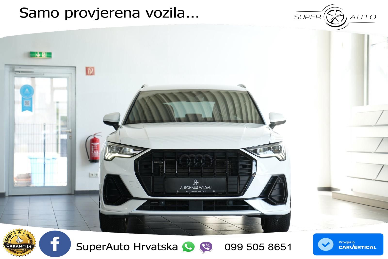 Audi Q3 40 TFSI (190 KS) quattro S tronic S line LED+GR SJED+ACC