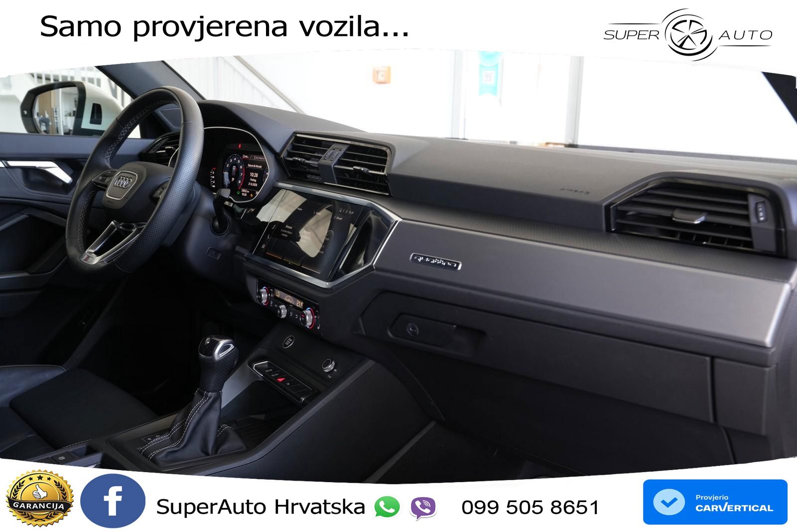 Audi Q3 40 TFSI (190 KS) quattro S tronic S line LED+GR SJED+ACC