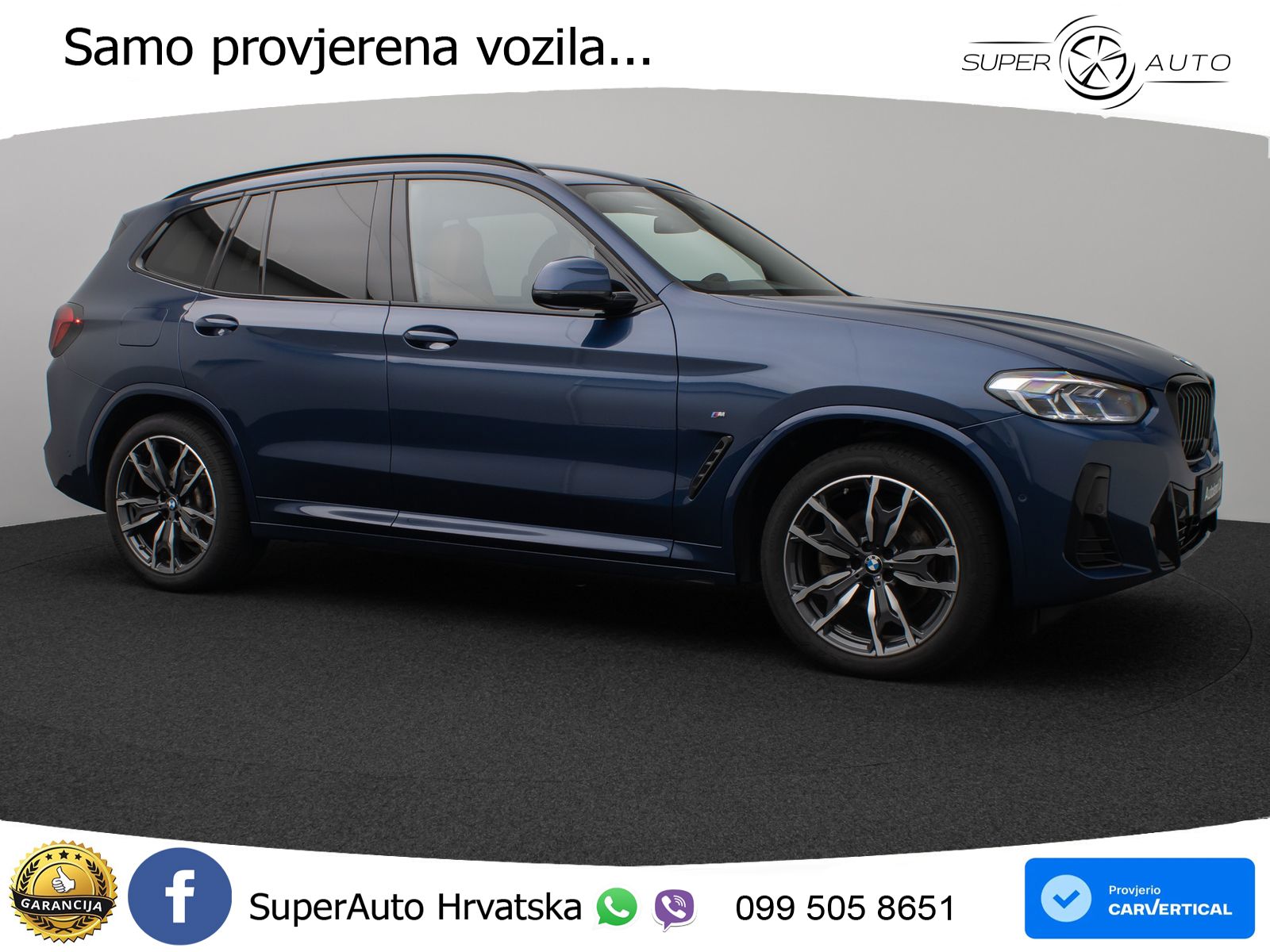 BMW X3 20d xDrive Steptronic M Sport LED+GR SJED+ACC