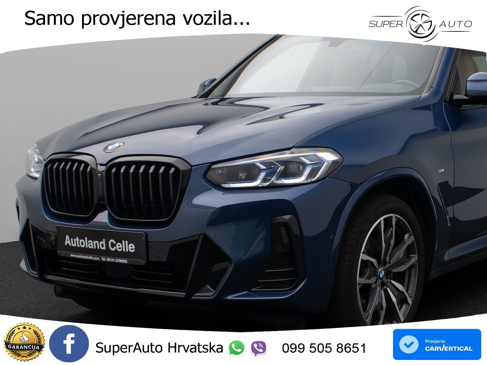 BMW X3 20d xDrive Steptronic M Sport LED+GR SJED+ACC