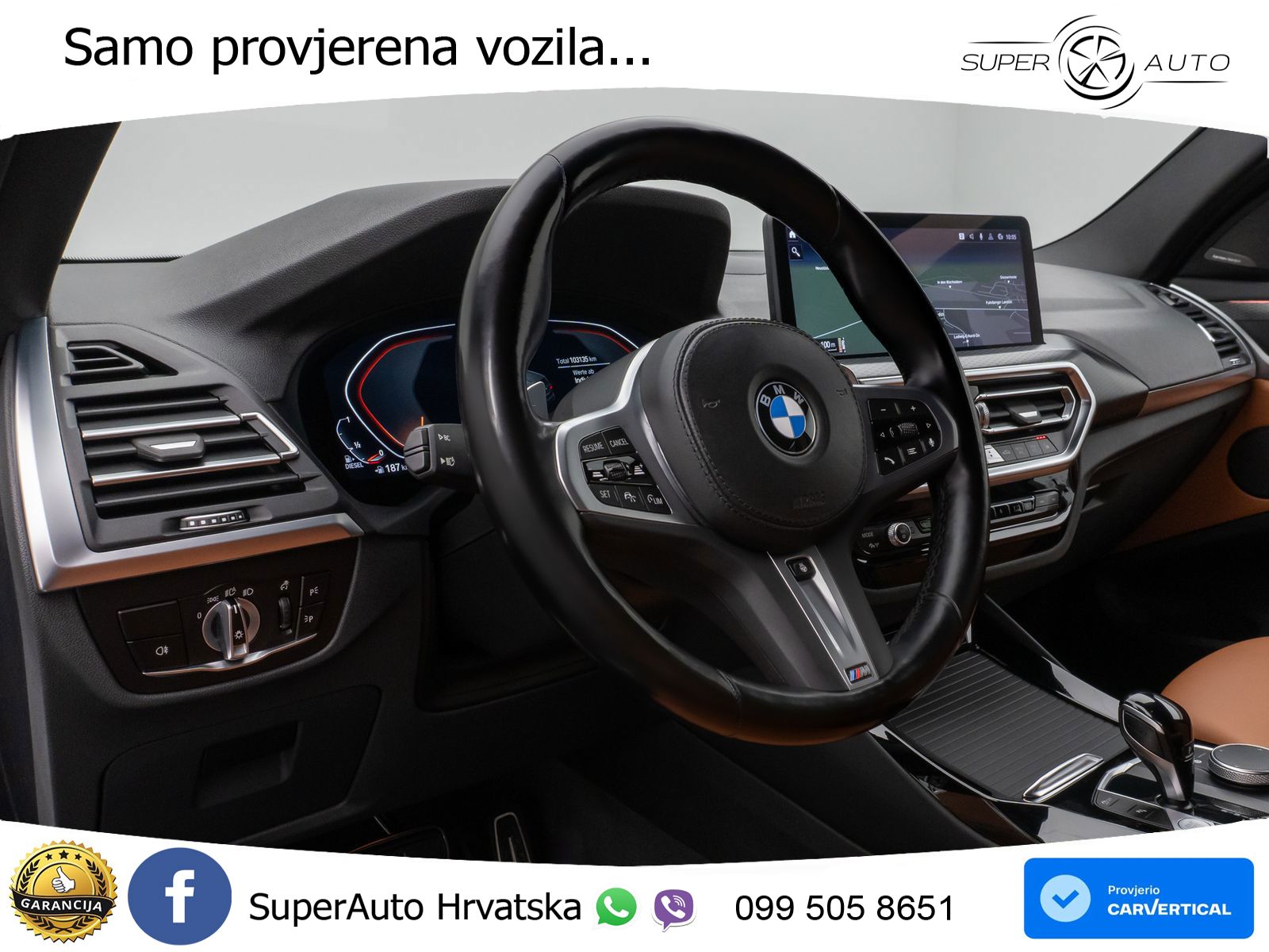 BMW X3 20d xDrive Steptronic M Sport LED+GR SJED+ACC